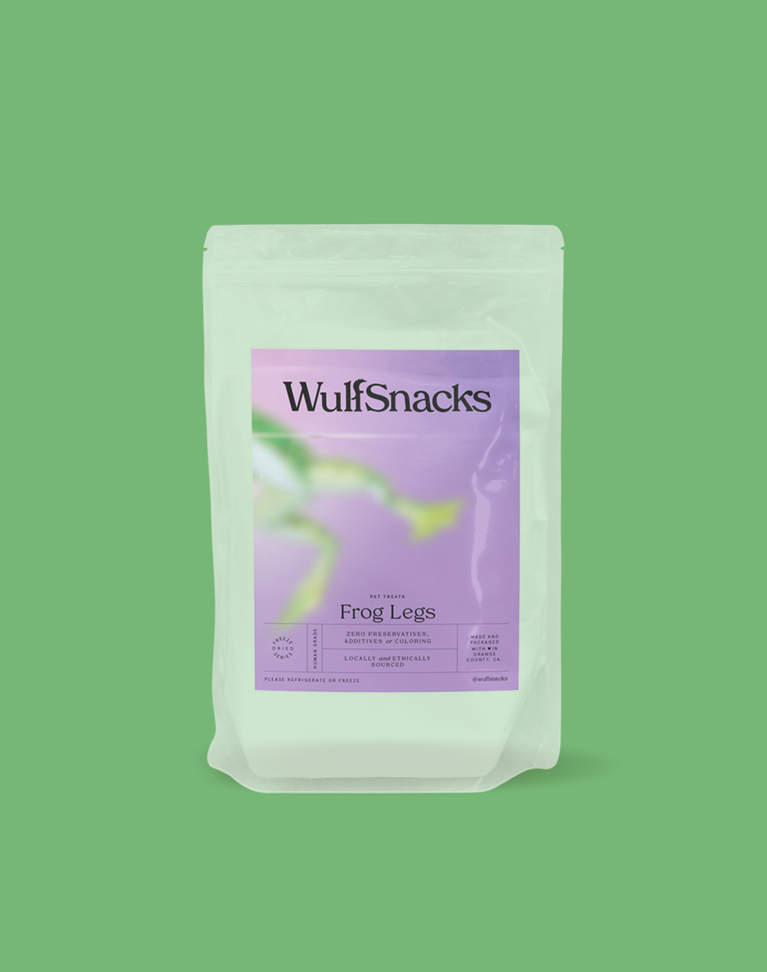 Freeze Dried Frog Legs