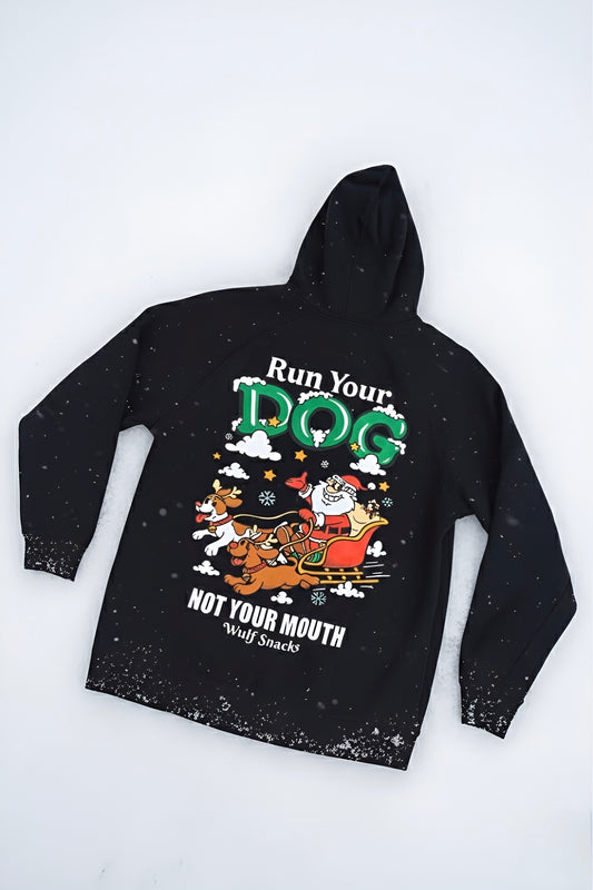 Run Your Dog Holiday Edition Hoodie