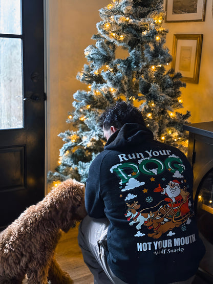 Run Your Dog Holiday Edition Hoodie